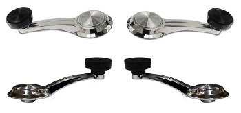 1967 Camaro &amp; Firebird  Window crank kit black