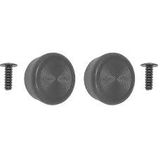 1968-1981 Camaro Firebird Chevelle Nova Window Crank Knobs Black Pair