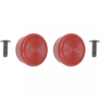 1968-1981 Camaro Firebird Chevelle Nova Window Crank Knobs Red Pair