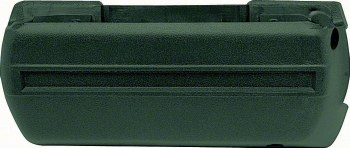 1968-1972 Camaro &amp; Firebird Armrest Base Dark Green Plastic LH  GM# 8769945