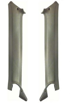 1968 Camaro &amp; Firebird Coupe Padded Pillar Post Moldings  Ivy Gold