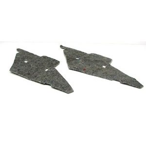 1967 1968 1969  Camaro &amp; Firebird Sail Panel Insulation Die-Cut Pair