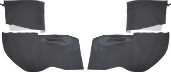 1967 1968 1969  Camaro &amp; Firebird Convertible Rear Armrest &amp; Well Covers  Black