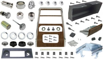 1968 Camaro Dashboard Restoration Parts Kit w/Air Conditioning