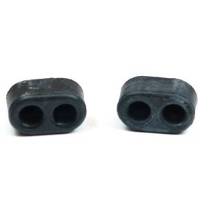 1967 Camaro &amp; Firebird Fold Down Rear Seat Rubber Bumper Stoppers Pair