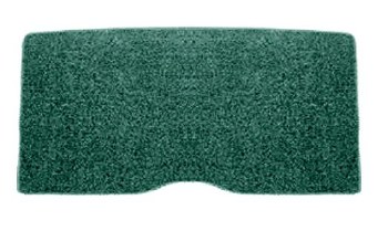 1969 Camaro &amp; Firebird Fold Down Rear Seat Carpet  Dark Green