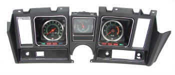 1969 Camaro Dash Cluster Assembled 5/7K Tach Center Fuel &amp; 120 MPH Black