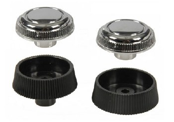 1967 1968 Camaro Radio Knob Set For Mono Radios