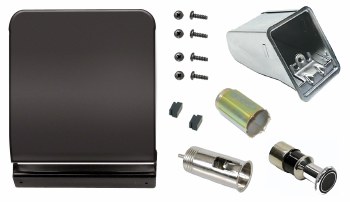 1969 Camaro Dash Ash Tray Assembly OE Style Complete With Black Door with Standard Interior