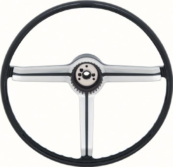 1968 Camaro Deluxe Steering Wheel w/Satin Finish Insert Original GM# 9747536