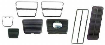 1969 Camaro Pedal Pad Kit w/Disc Brakes &amp; Manual Trans