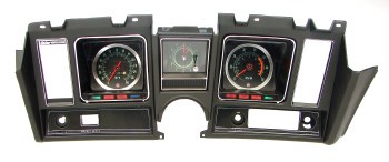 1969 Camaro Dash Cluster Assembled 5/7K Tach Dash Clock &amp; 140 MPH Black