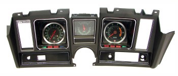 1969 Camaro Dash Cluster Assembled 5/7K Tach Center Fuel Gauge &amp; 140 MPH Black