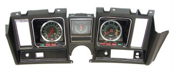 1969 Camaro Dash Cluster Assembled 6/7K Tach Center Fuel Gauge &amp; 140 MPH Black