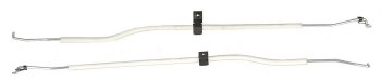 1967 Camaro &amp; Firebird Inner Door Lock Opening Rods  Pair