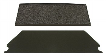 1967 1968 Camaro &amp; Firebird Radio &amp; Heater Delete Block Off Plate Kit
