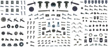 1967 Camaro &amp; Firebird Coupe Standard Interior Master Screw Kit 263 Pieces