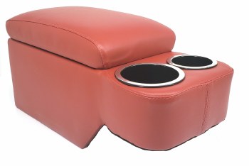 1967 1968 1969 Camaro &amp; Firebird Console Saddle Style  Red