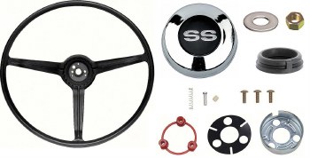 1967 Camaro Standard Steering Wheel Kit With SS Horn Cap