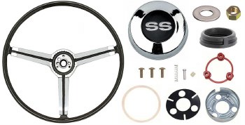 1967 Camaro Deluxe Steering Wheel Kit With SS Horn Cap