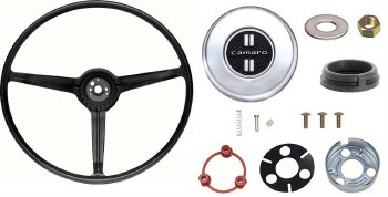 1968 Camaro Standard Steering Wheel Kit With Camaro Horn Cap