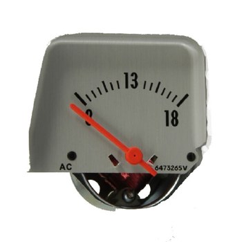 1968 1969 Camaro Console Volt Meter Gauge w/Silver Face