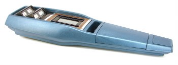 1968 Camaro Console &amp; Gauges Assembled w/PG OE Quality!  Medium Blue
