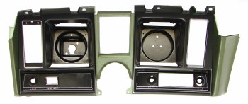 1969 Camaro Dash Cluster Instrument Panel w/Precut For Clock  Dark Green