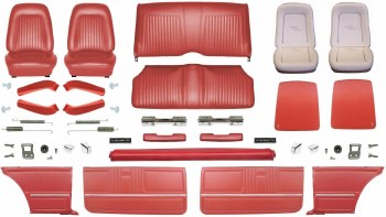 1967 Camaro Coupe Master Standard Interior Kit  Red