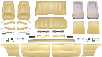 1967 Camaro Coupe Master Standard Interior Kit  Gold
