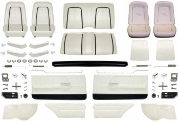 1967 Camaro Coupe Master Deluxe Interior Kit  Parchment