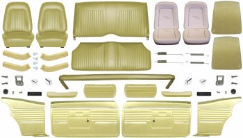 1968 Camaro Coupe Master Standard Interior Kit  Ivy Gold