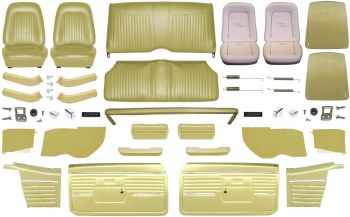 1968 Camaro Convertible Master Standard Interior Kit  Gold