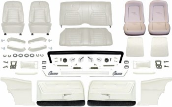 1968 Camaro Coupe Master Deluxe Interior Kit  Pearl Parchment