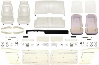 1969 Camaro Coupe Master Standard Interior Kit  White