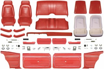 1969 Camaro Coupe Master Standard Interior Kit  Red