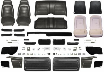 1969 Camaro Convertible Master Standard Interior Kit  Black