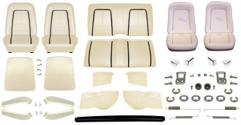 1967 Camaro Convertible Monster Deluxe Interior Kit  Parchment