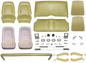 1968 Camaro Coupe Monster Standard Interior Kit  Ivy Gold