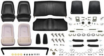 1968 Camaro Convertible Monster Standard Interior Kit  Black