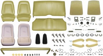 1968 Camaro Convertible Monster Standard Interior Kit  Gold