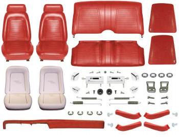 1969 Camaro Coupe Monster Standard Interior Kit  Red