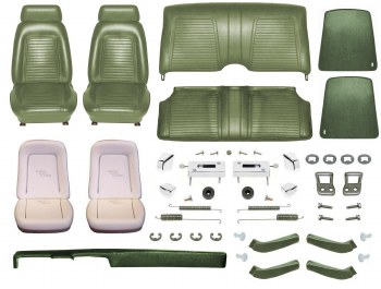 1969 Camaro Coupe Monster Standard Interior Kit  Dark Green