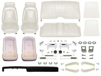 1969 Camaro Convertible Monster Standard Interior Kit  White