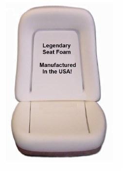 1969 Camaro Bucket Seat Foam Standard Interior Each OE Quality Made in the USA!