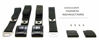 1967 Camaro &amp; Firebird Convertible Standard Shoulder Belt Assy Front Or Rear
