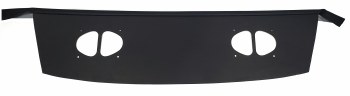 1967 1968 1969 Camaro &amp; Firebird Package Tray or Package Shelf Die-Cut With Provisions For Stereo Speakers  Black