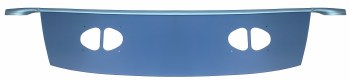 1967 Camaro &amp; Firebird Package Tray or Package Shelf Die-Cut With Provisions For Stereo Speakers  Light Blue