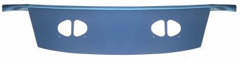 1967 1968 Camaro &amp; Firebird Package Tray or Package Shelf Die-Cut With Provisions For Stereo Speakers  Bright Blue