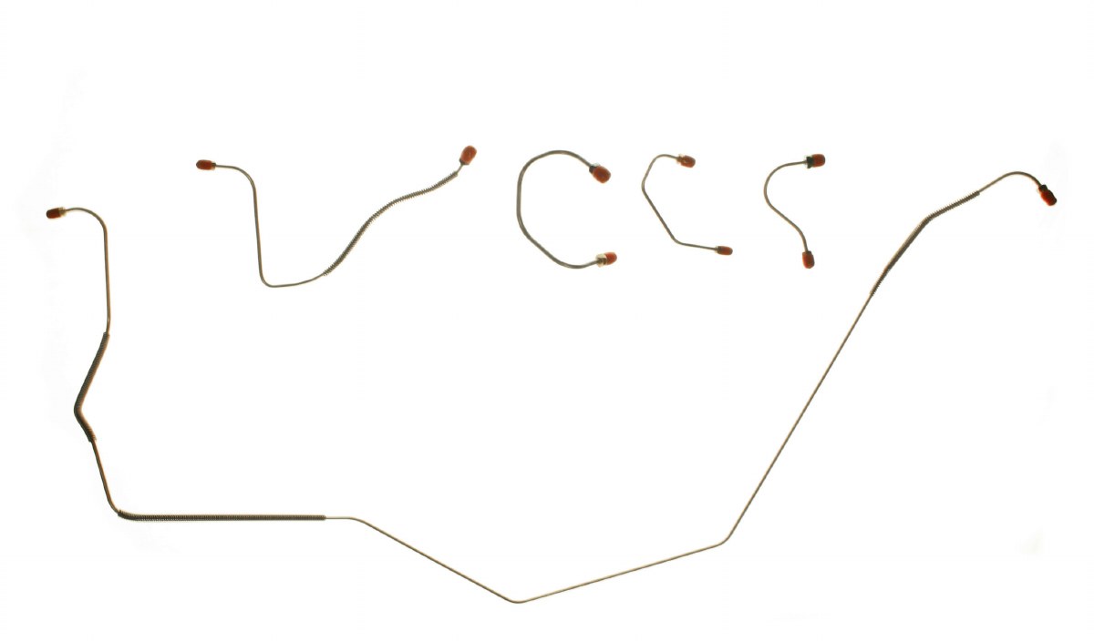 1967 1968 Camaro Front Brake Line Kit w/Manual Disc Brakes OE 1967